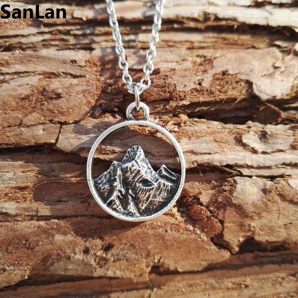 10pcs new necklaces & pendants daint antique silver plated mountain necklace camping pendant natural love jewelry gift sanlan
10pcs new necklaces & pendants daint antique silver plated mountain necklace camping pendant natural love jewelry gift sanlan