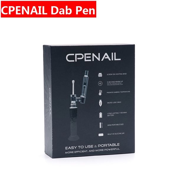 Розничная Оригинальная CPENAIL Dab Pen Kit 1100 мАч Кварц H Nail Dab Rig GR2 Ti Pure Titanium Портативный Воск Испаритель Электрический Стеклянные бонги комплект
Розничная Оригинальная CPENAIL Dab Pen Kit 1100 мАч Кварц H Nail Dab Rig GR2 Ti Pure Titanium Портативный Воск Испаритель Электрический Стеклянные бонги комплект