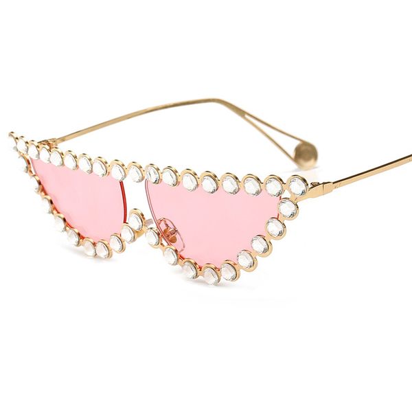 fashion diamond sunglasses crystal frame women brand designer sun glassesfashion cat eye sun glasses female good metal eyewear uv400w7, White;black
fashion diamond sunglasses crystal frame women brand designer sun glassesfashion cat eye sun glasses female good metal eyewear uv400w7, White;black