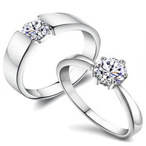fashion true white gold plated wedding couple rings man and momen styles ring jewelry model no. r018, Silver
fashion true white gold plated wedding couple rings man and momen styles ring jewelry model no. r018, Silver