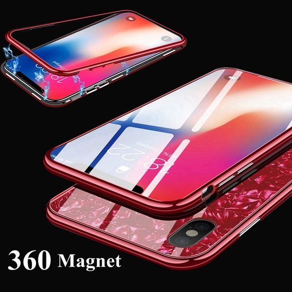 new arrival shell grain for iphone case magnetic cover for iphone x case tempered glass metal bumpers for goophone phone case
new arrival shell grain for iphone case magnetic cover for iphone x case tempered glass metal bumpers for goophone phone case