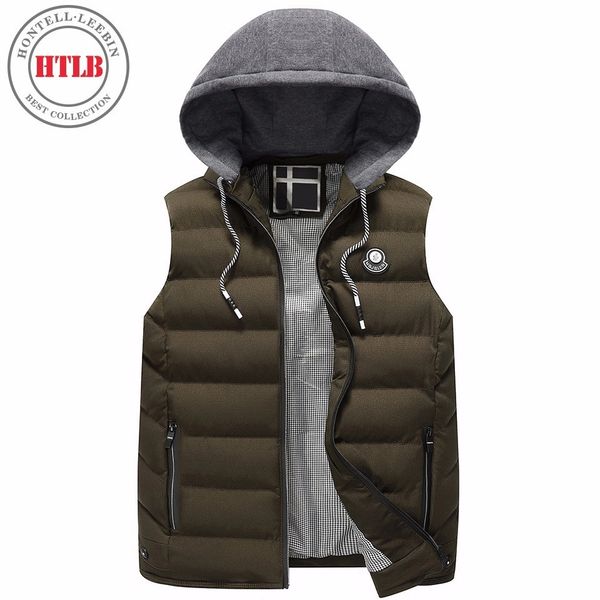 htlb brand men's sleeveless vest jacket homme winter casual ma1 coats solid thermal cotton-padded men warm vest waistcoat male, Black;white
htlb brand men's sleeveless vest jacket homme winter casual ma1 coats solid thermal cotton-padded men warm vest waistcoat male, Black;white