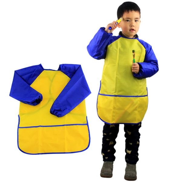 children aprons bib clothes kids waterproof paint aprons baby eating meal painting long sleeve smock suitable for 5-7years fwx9-774
children aprons bib clothes kids waterproof paint aprons baby eating meal painting long sleeve smock suitable for 5-7years fwx9-774