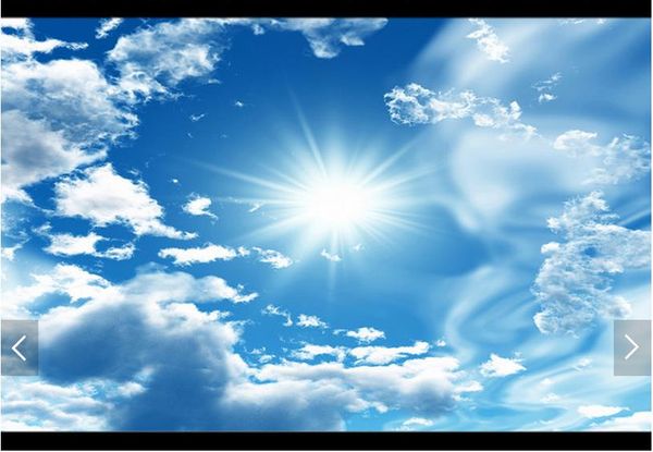 3d wallpaper custom p ceiling mural wallpaper super clear blue sky white clouds sun zenith mural background large starry sky wallpaper 
3d wallpaper custom p ceiling mural wallpaper super clear blue sky white clouds sun zenith mural background large starry sky wallpaper