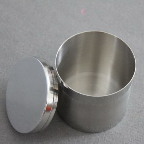 stainless steel thick small canisters canister tobacco dried coffee boles with cover
stainless steel thick small canisters canister tobacco dried coffee boles with cover
