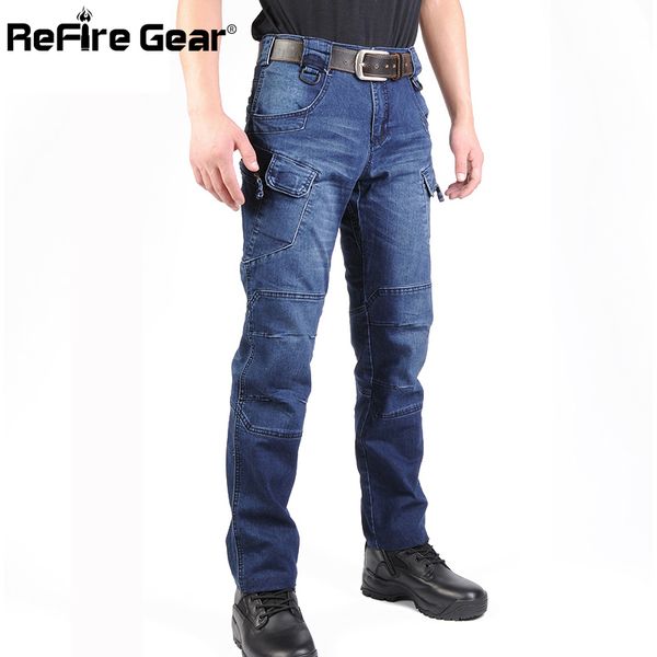 Midweight New Ix7 Swat Military Style Cargo Jeans Men Casual Motorcycle Denim Biker Jeans Stretch Multi Pockets Tactical Combat Army Jean
Midweight New Ix7 Swat Military Style Cargo Jeans Men Casual Motorcycle Denim Biker Jeans Stretch Multi Pockets Tactical Combat Army Jean