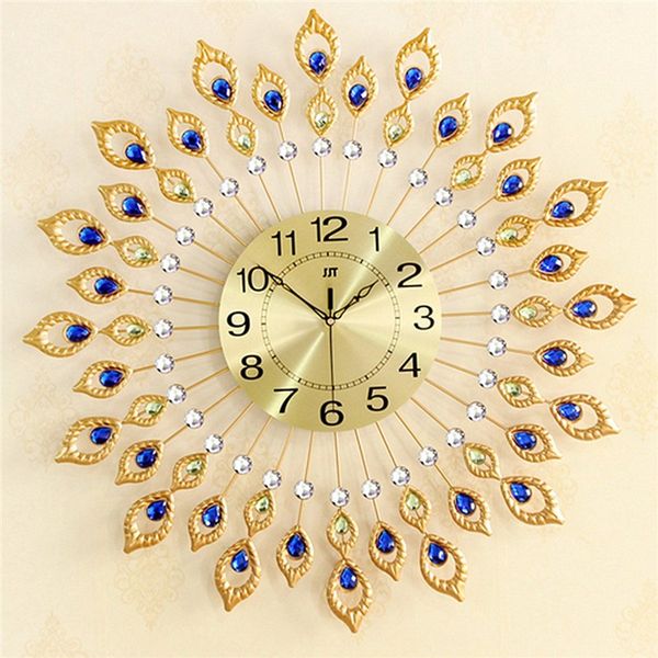 charminer new peacock diamond iron art wall clock living room watch home decor wedding
charminer new peacock diamond iron art wall clock living room watch home decor wedding