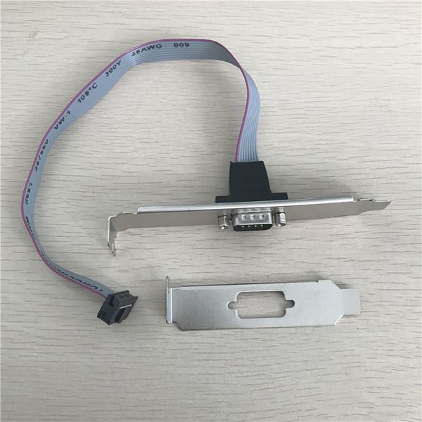 10pcs/lot low profile + normal bracket serial db9 rs232 9pin 9p com port host case cable
10pcs/lot low profile + normal bracket serial db9 rs232 9pin 9p com port host case cable