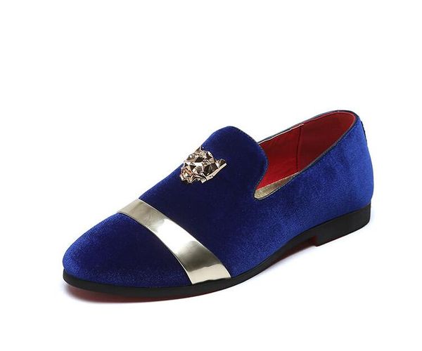 fashion men party wedding handmade loafers men velvet shoes with tiger and gold buckle men dress shoe men's flats n144, Black
fashion men party wedding handmade loafers men velvet shoes with tiger and gold buckle men dress shoe men's flats n144, Black