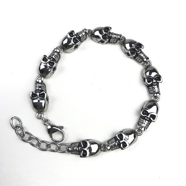 usenset rider harley motor cycles punk skull stainless steel bracelet for men & women skull bracelet personality gift, Black
usenset rider harley motor cycles punk skull stainless steel bracelet for men & women skull bracelet personality gift, Black
