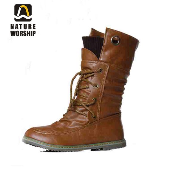 fashion women shoes winter boots soft leather boots ankle solid motorcycle flats shoes size 34-43 for women, Black
fashion women shoes winter boots soft leather boots ankle solid motorcycle flats shoes size 34-43 for women, Black
