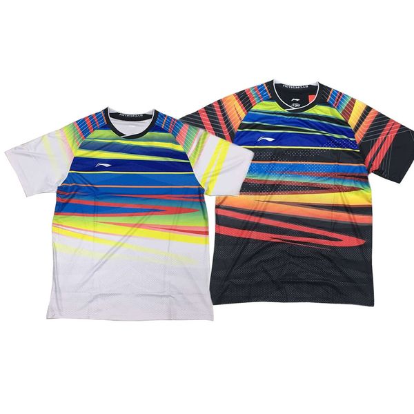 li-ning 2017 world championship badminton short sleeve jersey shirts,men women competition training athletic wear,lin dan aaym067 aaym048, White;black
li-ning 2017 world championship badminton short sleeve jersey shirts,men women competition training athletic wear,lin dan aaym067 aaym048, White;black