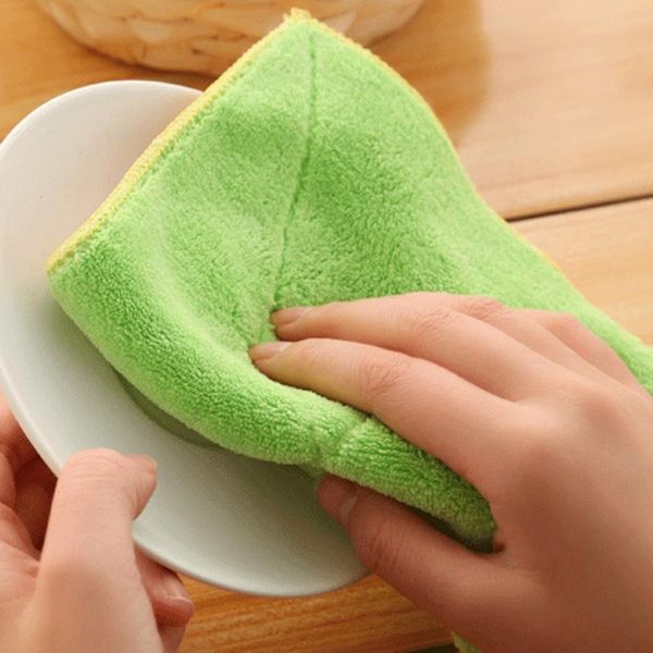 high efficient anti-grease color double-faced dish cloth microfiber washing towel magic kitchen cleaning wiping rags wholesale
high efficient anti-grease color double-faced dish cloth microfiber washing towel magic kitchen cleaning wiping rags wholesale