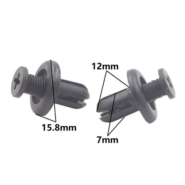 fit 7mm hole car clips for gm mazda toyota plastic screw expansion rivet retainer for auto bumper fender fasteners
fit 7mm hole car clips for gm mazda toyota plastic screw expansion rivet retainer for auto bumper fender fasteners