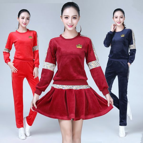 dance dress, square dance suit, autumn winter, long sleeves and velvet, middle-aged and old female sports ghost dance, Gray
dance dress, square dance suit, autumn winter, long sleeves and velvet, middle-aged and old female sports ghost dance, Gray