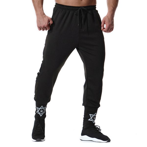 mens casual stars printed sports jogger pants high street autumn spring long pencil pants loose wear trousers, Black
mens casual stars printed sports jogger pants high street autumn spring long pencil pants loose wear trousers, Black