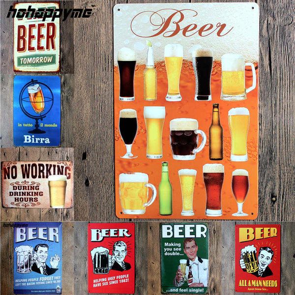 vintage tin beer signs antique decorative metal plaques beer carteles vintage metal plaque pub 20*30cm
vintage tin beer signs antique decorative metal plaques beer carteles vintage metal plaque pub 20*30cm