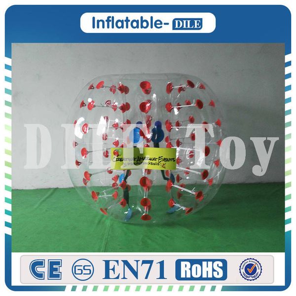 0.8mm Pvc 1.5m Inflatable Bumper Bubble Soccer Ball Giant Human Hamster Ball For Sale