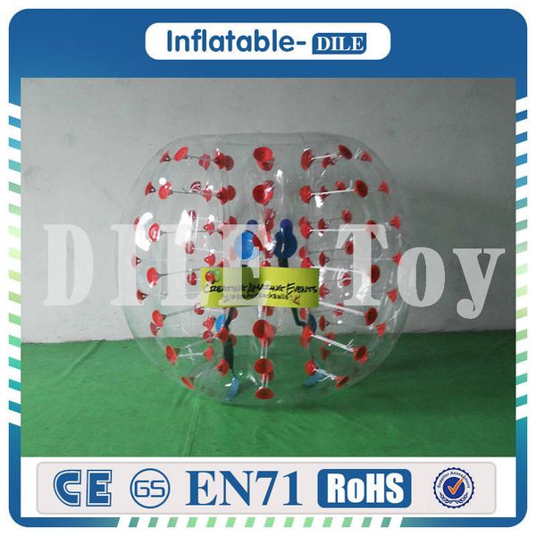 0.8mm pvc 1.5m inflatable bumper bubble soccer ball giant human hamster ball for sale
0.8mm pvc 1.5m inflatable bumper bubble soccer ball giant human hamster ball for sale