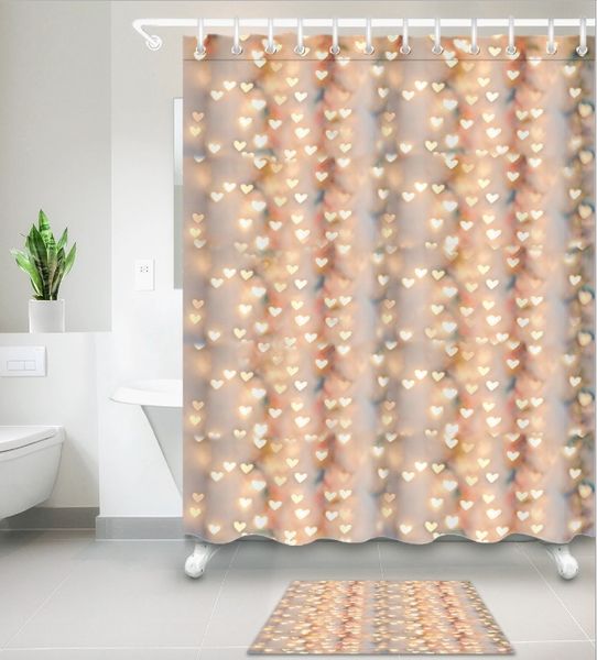 glittering light love gift 3d print custom waterproof bathroom modern shower curtain polyester fabric bathroom curtain door mat sets
glittering light love gift 3d print custom waterproof bathroom modern shower curtain polyester fabric bathroom curtain door mat sets