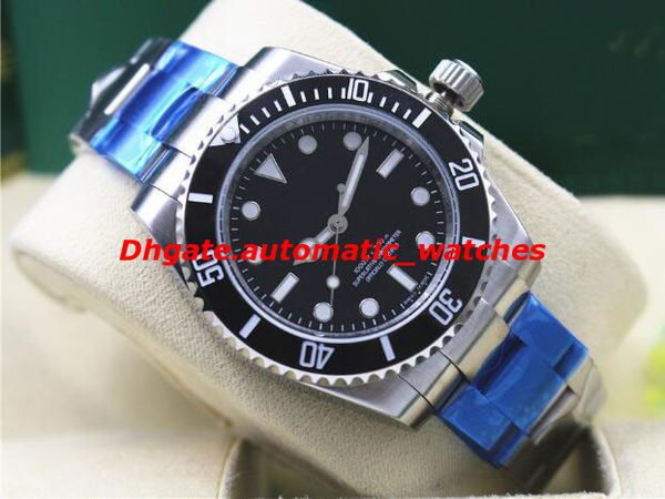 2 Style Top Quality Luxury Wristwatch No-Date 114060 Steel Black/Silver Bracelet Ceramic PVD Finish 40mm Mechanical Men Watches New Arrival
2 Style Top Quality Luxury Wristwatch No-Date 114060 Steel Black/Silver Bracelet Ceramic PVD Finish 40mm Mechanical Men Watches New Arrival