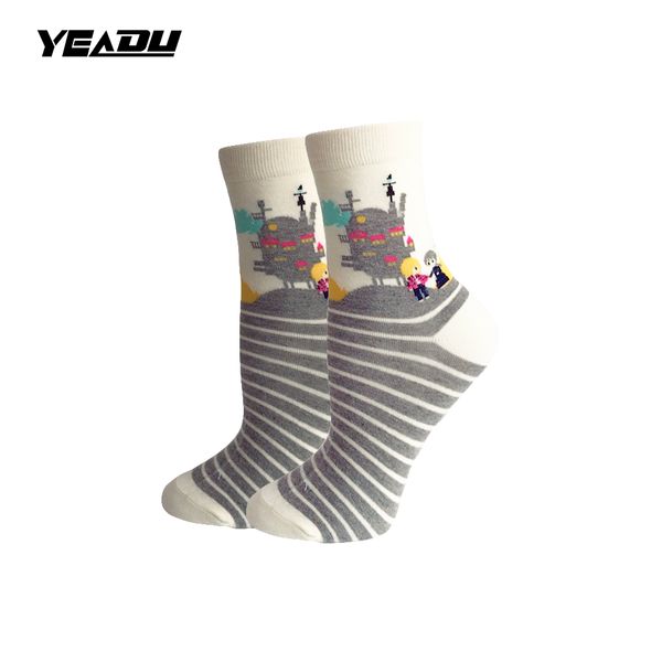 Knitted Cartoon My Neighbor Totoro Spirited Away Funny Women 'S Socks Novelty Harajuku Kawaii Socks For Women 4 Pairs /Lot
Knitted Cartoon My Neighbor Totoro Spirited Away Funny Women 'S Socks Novelty Harajuku Kawaii Socks For Women 4 Pairs /Lot