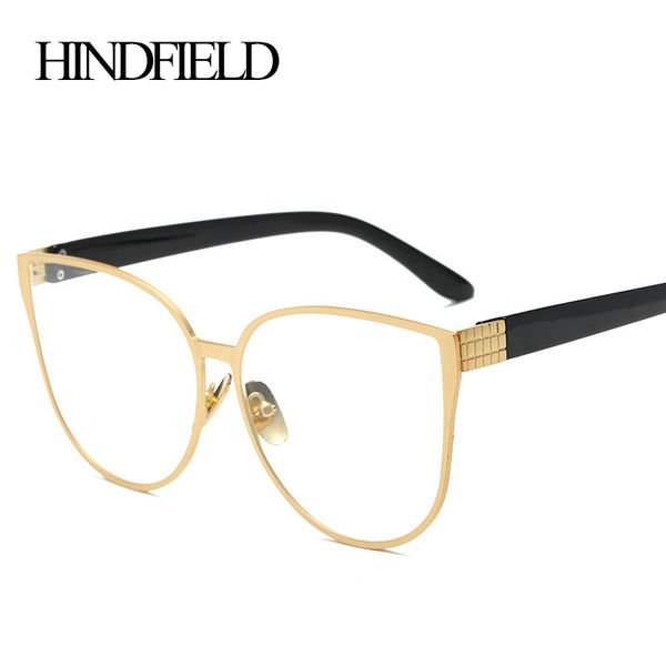 hindfield fashion brand women optical glasses spectacle frame cat eye eyeglasses clear lens glasses oculos de grau feminino, Silver
hindfield fashion brand women optical glasses spectacle frame cat eye eyeglasses clear lens glasses oculos de grau feminino, Silver