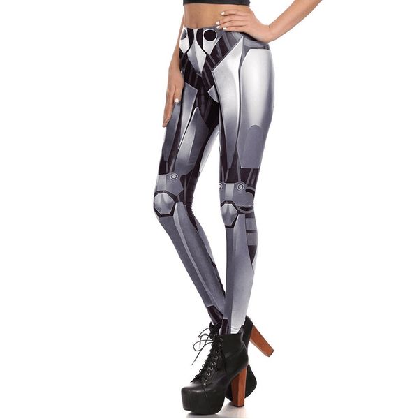 2018 new women's pants iron and steel robot 3d printing pattern woman legings sexi women legging flower printed plus size s, Black
2018 new women's pants iron and steel robot 3d printing pattern woman legings sexi women legging flower printed plus size s, Black