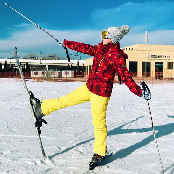 new skiing suit women's winter outdoor single board and double board waterproof warm and breathable camouflage ski suit
new skiing suit women's winter outdoor single board and double board waterproof warm and breathable camouflage ski suit
