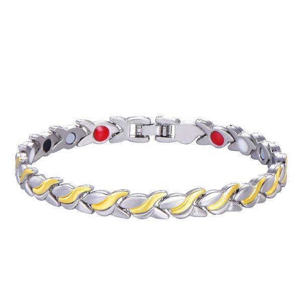 Unisex Health Energy Germanium Magnetic Bracelet for women Men Fashion Copper Jewelry Chain Link Bracelet Bangle drop shipping wholesale
Unisex Health Energy Germanium Magnetic Bracelet for women Men Fashion Copper Jewelry Chain Link Bracelet Bangle drop shipping wholesale