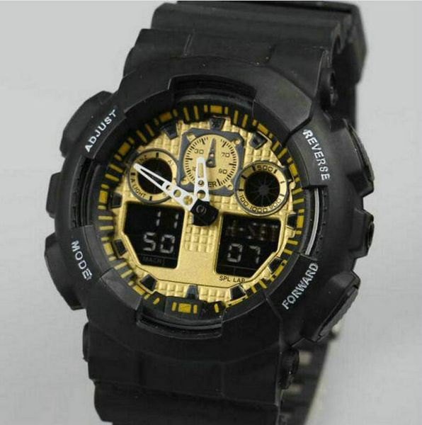 2018 New man Military GA100 watch Stainless steel luxury Casual wristwatch steel quartz watches clock male brand watch Free shipping C0013
2018 New man Military GA100 watch Stainless steel luxury Casual wristwatch steel quartz watches clock male brand watch Free shipping C0013