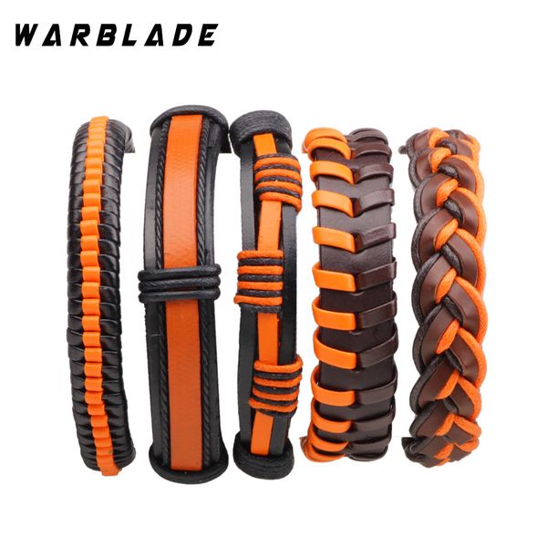 2018 genuine leather bracelet men multilayer braid wrap bracelets & bangles punk wrap wristband for women 5pcs/set, Golden;silver
2018 genuine leather bracelet men multilayer braid wrap bracelets & bangles punk wrap wristband for women 5pcs/set, Golden;silver