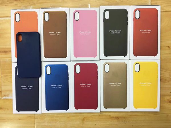 Plastic Button XS Max Case PU Leather Official Logo Style Protection Cover For iPhone XS XR Case 5.8/6.1/6.5 inch 8 7 Plus Retail Box
Plastic Button XS Max Case PU Leather Official Logo Style Protection Cover For iPhone XS XR Case 5.8/6.1/6.5 inch 8 7 Plus Retail Box