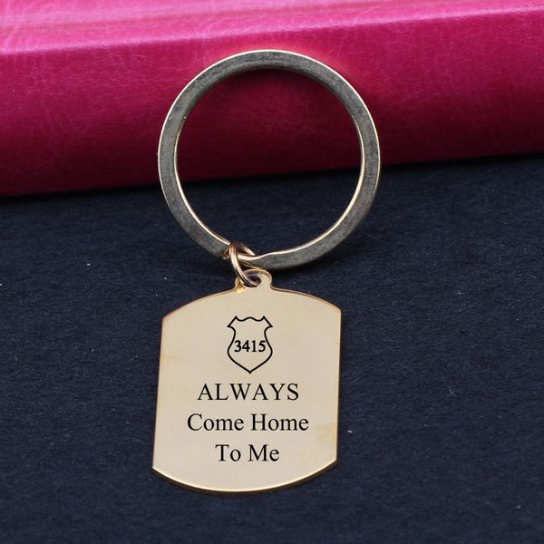 dog tag keychain badge keyring hand caved always come home to me keyfob number customizable, Silver
dog tag keychain badge keyring hand caved always come home to me keyfob number customizable, Silver