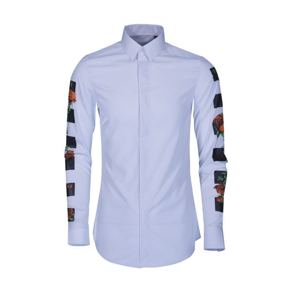 new arrival fashion autumn cotton long sleeves shirts casual print rose men plus size l xl 2xl 3xl 4xl, White;black
new arrival fashion autumn cotton long sleeves shirts casual print rose men plus size l xl 2xl 3xl 4xl, White;black