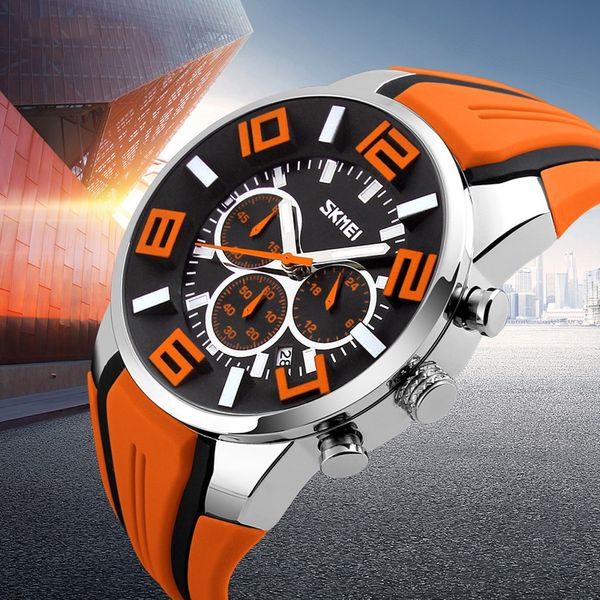 mens ore high strengthening glass surface waterproof watch stereo scale large dial multifunction sports watch silicone watchband skmei brand, Slivery;brown
mens ore high strengthening glass surface waterproof watch stereo scale large dial multifunction sports watch silicone watchband skmei brand, Slivery;brown