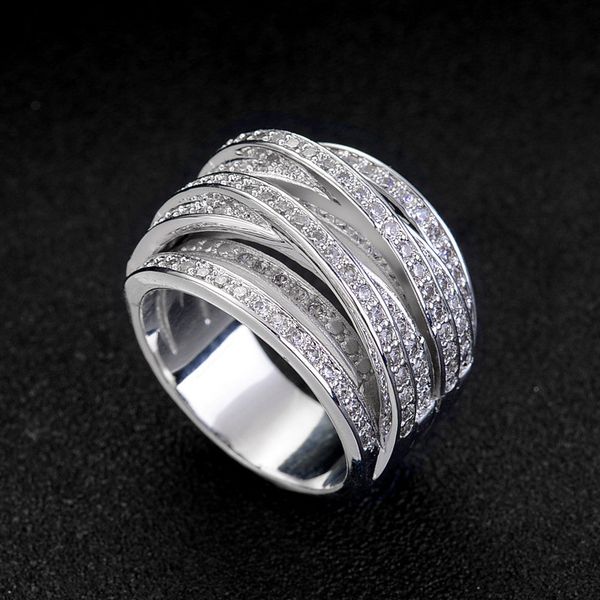 vecalon cross female ring pave setting 5a zircon cz wedding rings for women 10kt white gold filled engagement band gift, Slivery;golden
vecalon cross female ring pave setting 5a zircon cz wedding rings for women 10kt white gold filled engagement band gift, Slivery;golden