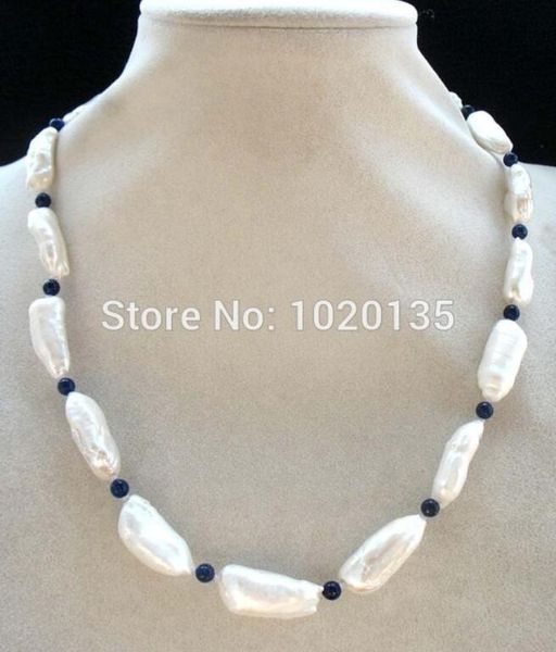 freshwater pearl white biwa reborn keshi necklace and lapis lazuli round 18 inch fppj wholesale beads, Silver
freshwater pearl white biwa reborn keshi necklace and lapis lazuli round 18 inch fppj wholesale beads, Silver