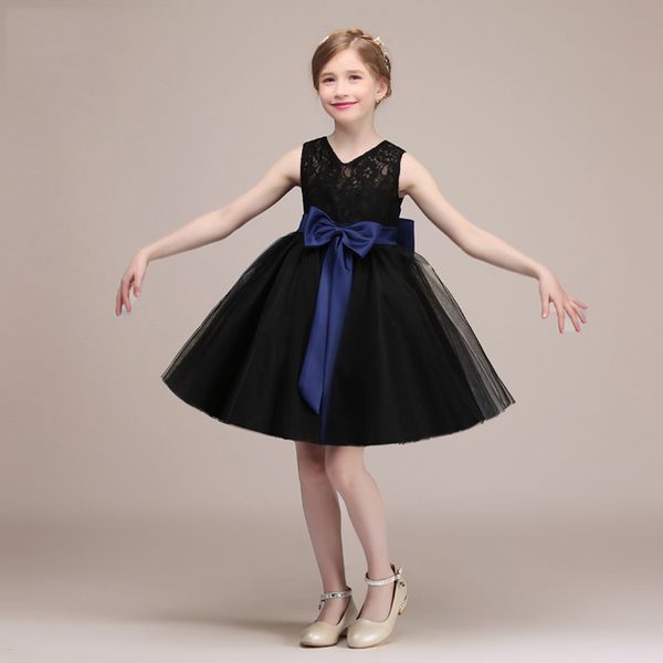 sweet black white lace tulle jewel knee flower girl dresses girls' pageant dresses holidays dresses birthday skirt custom size 2-14 df6, White;blue
sweet black white lace tulle jewel knee flower girl dresses girls' pageant dresses holidays dresses birthday skirt custom size 2-14 df6, White;blue