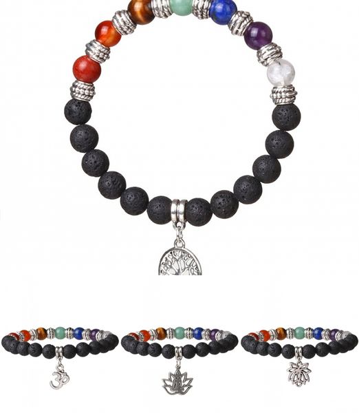 7 chakra natural lava stone diffuser bracelet essential oil bracelets healing yoga beads pendant charm bracelet women men xmas gift g803sf
7 chakra natural lava stone diffuser bracelet essential oil bracelets healing yoga beads pendant charm bracelet women men xmas gift g803sf
