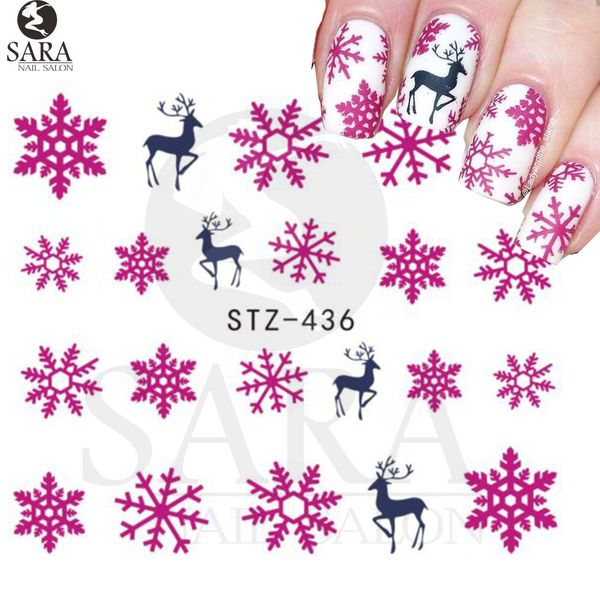 nail salon 1sheet xmas christmas nail art water decals pink snowflake snowman transfer stickers sastz436, Black
nail salon 1sheet xmas christmas nail art water decals pink snowflake snowman transfer stickers sastz436, Black