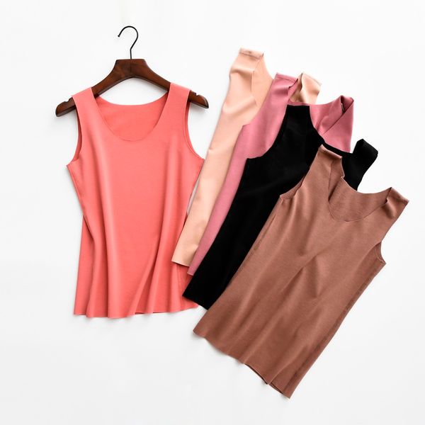 autumn winter women tanks warm seamless velvet tank lady solid camisole slim sleeveless vest basic bottoming underwear 1540, White
autumn winter women tanks warm seamless velvet tank lady solid camisole slim sleeveless vest basic bottoming underwear 1540, White