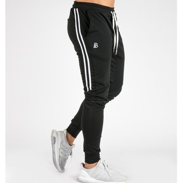 2018 men's striped pocket sweatpants casual men's trousers fashion fitness trousers jogging gyms fitness, Black
2018 men's striped pocket sweatpants casual men's trousers fashion fitness trousers jogging gyms fitness, Black