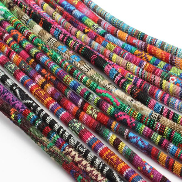 xinyao 5m/lot 16colors 6mm colored fabric cotton cord rope string jewelry cords for necklaces bracelets jewelry making supplies, Blue;slivery
xinyao 5m/lot 16colors 6mm colored fabric cotton cord rope string jewelry cords for necklaces bracelets jewelry making supplies, Blue;slivery