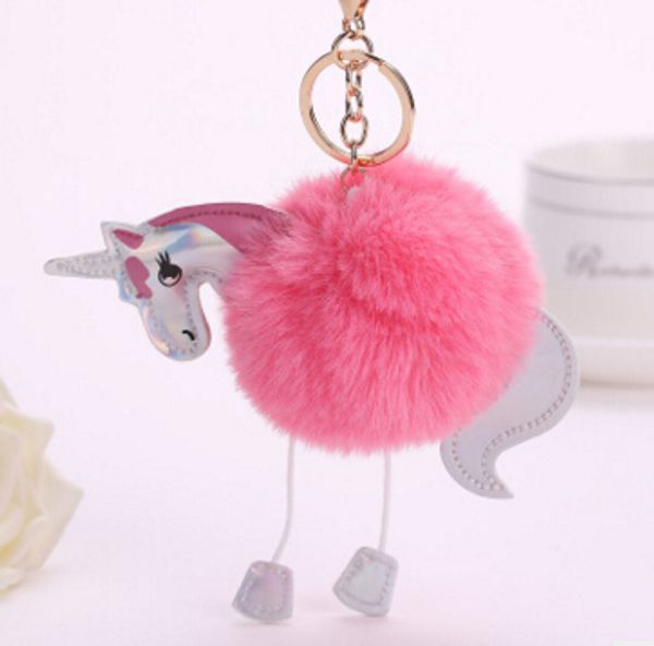 unicorn pony keychain lovely fluffy pendant artificial rabbit fur key chain bag car key ring hang bag accessories ing, Silver
unicorn pony keychain lovely fluffy pendant artificial rabbit fur key chain bag car key ring hang bag accessories ing, Silver