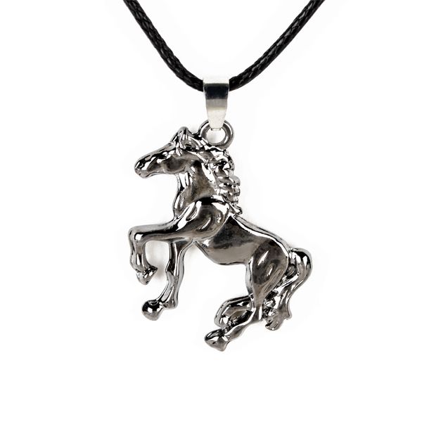 retro stainless steel choker necklace rope chain horse pendant necklace vintage jewelry for women men accessories
retro stainless steel choker necklace rope chain horse pendant necklace vintage jewelry for women men accessories