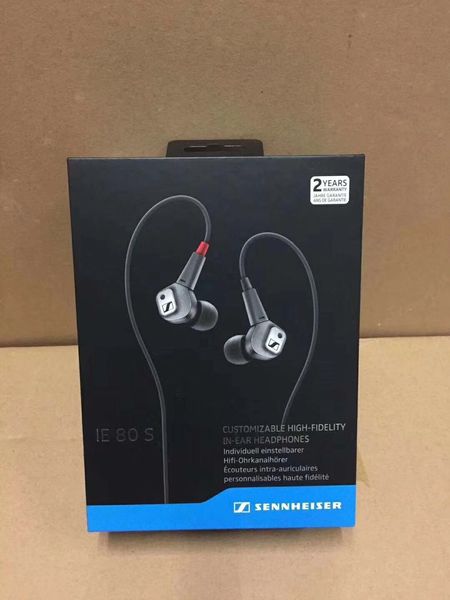 A quality ie80 in ear headphone high fidelity earphone wired earbud headphone fully ealed packing box with hipping 
A quality ie80 in ear headphone high fidelity earphone wired earbud headphone fully ealed packing box with hipping