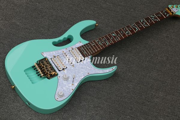 

In stock ,Wholesale High Quality JEM 7V green and white Electric Guitar, Free shipping,
