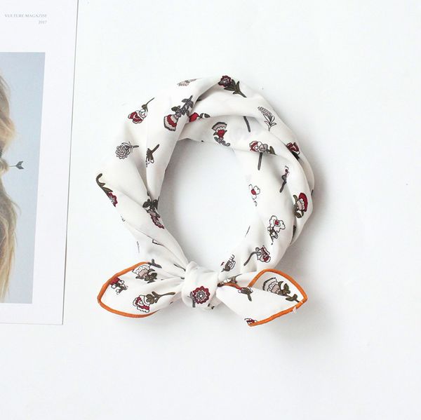 women spring bandana 50cm square scarf small cute floral headband decoration vintage neckerchief foulard new [3904, Blue;gray
women spring bandana 50cm square scarf small cute floral headband decoration vintage neckerchief foulard new [3904, Blue;gray