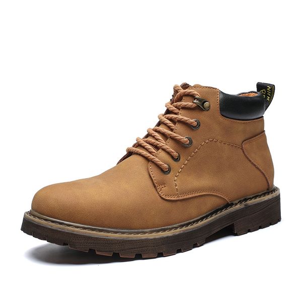 men shoes fashion autumn comfortable men casual martin boots men genuine leather boots round toe retro boots, Black
men shoes fashion autumn comfortable men casual martin boots men genuine leather boots round toe retro boots, Black